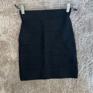 BCBGMaxAzria bandage mini skirt
